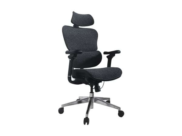 Equip 651052, Stoppad sits, Stoppat ryggstöd, Svart, Svart, Nät, Nylon, Nylon, Nät