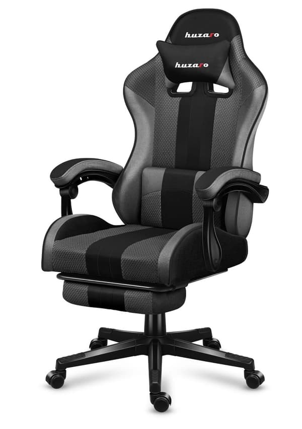 HUZARO FORCE 4.7 GRÅ MESH SPELSTOL