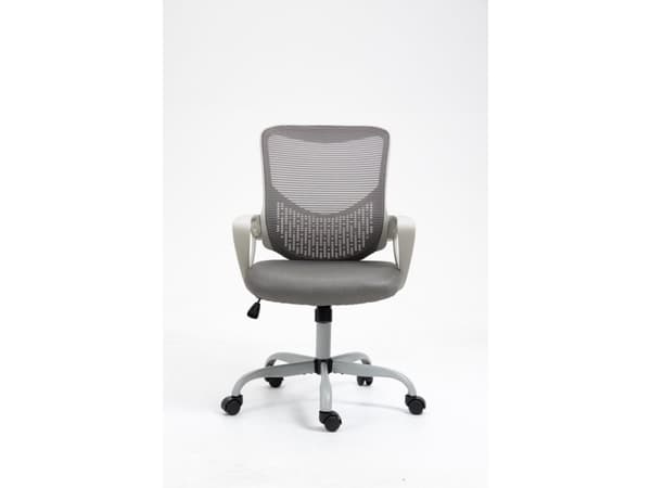Activejet YK507 SZ, Polstret Sete, Mesh Ryggstø, Grå, Grå, Skum, Stoff