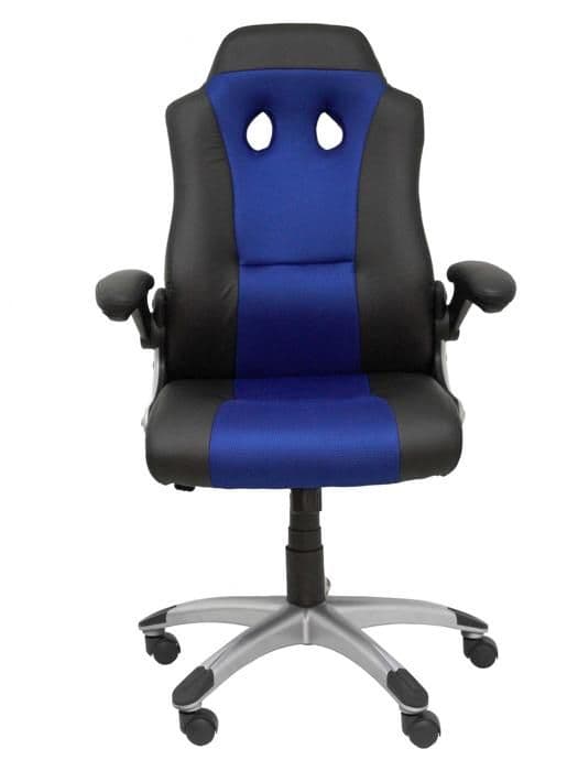 Talave svart och blå similpiel gaming stol
