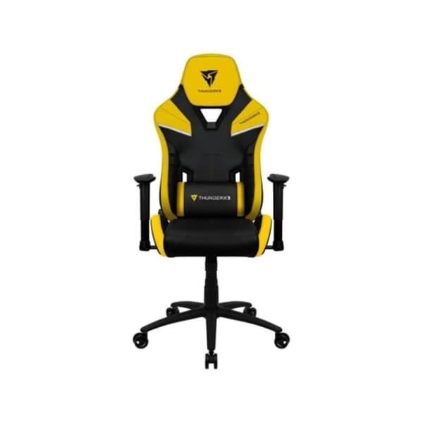 ThunderX3 TC5BY - Ergonomisk spelstol - Avtagbara kuddar + Air Tech - Gul