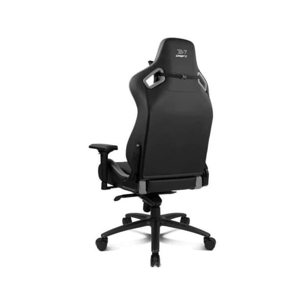 DRIFT GAMING Chair DR600 -DR600BGRAY - Professionell spelstol, konstläder, 4D armstöd, klass 4 kolv, mekanism
