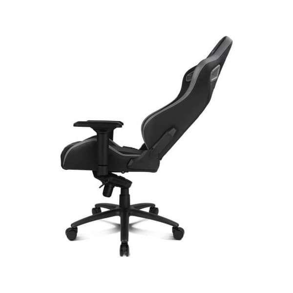 DRIFT GAMING Chair DR600 -DR600BGRAY - Professionell spelstol, konstläder, 4D armstöd, klass 4 kolv, mekanism