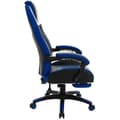 Miniatyrbild 4 av 4: Kontorsstol för Gaming - CLP - Clovis - Konstläder - Svart/Blå