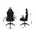 Miniatyrbild 4 av 4: Gaming Chair - HUZARO - FORCE 7.9 Svart - Ergonomisk - Justerbara armstöd - Svängbara