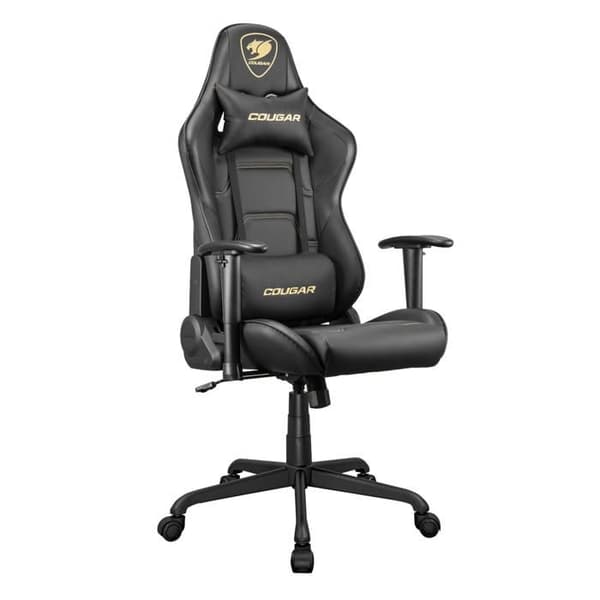 Gaming stol - Cougar Gaming - ARMOR ELITE ROYAL - Ergonomisk stoppning - Lutande ryggstöd - Justerbara armstöd