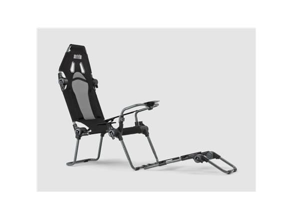 Next Level Racing | Foldable Formula and GT Cockpit | F-GT Lite Grey Edition | Grey and Black