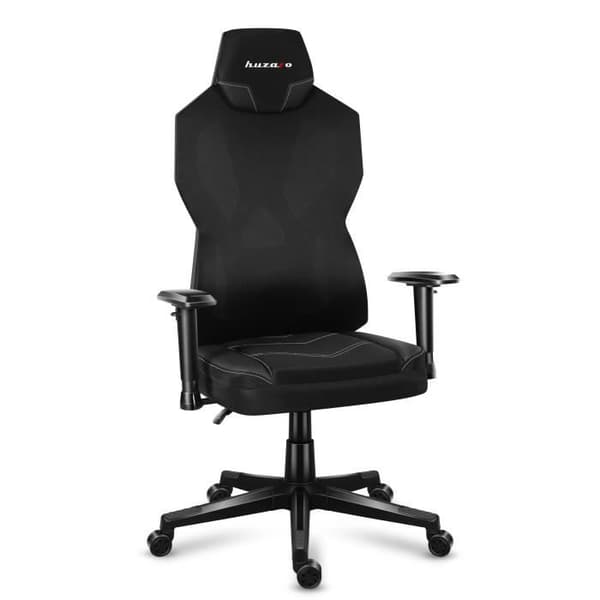 Gamingstol - Huzaro - Combat 6.2 - Svart RGB - LED-belysning - 3D-armstöd - Neutralt