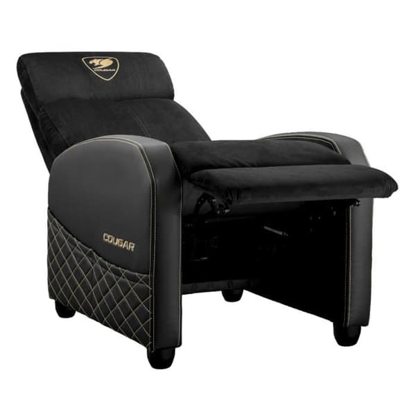 Gamingstol - Cougar Gaming - RANGER ELITE ROYAL - Stöder upp till 135 kg - Andningsbart sammetstyg