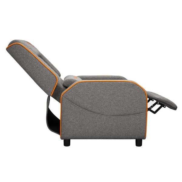 Gamingstol - Cougar Gaming - Ranger One Grey - Robust stål - Linneimitationsöverdrag - Ergonomisk