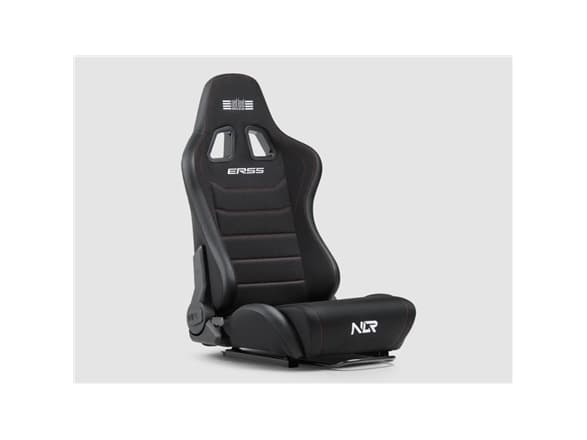 Next Level Racing | SIMAERO Mesh Fabric | Reclining Seat | ERS5 Elite Fabric &amp; SimAero Mesh Edition | Black