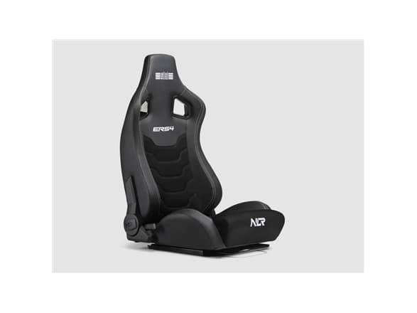 Next Level Racing | PU Leather and Suede | Reclining Seat | ERS4 Elite PU Leather & Suede Edition | Black