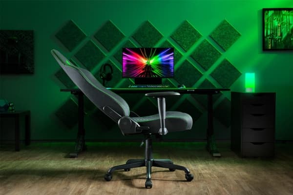 Razer Iskur V2 X, PC gamingstol, 136 kg, 160 cm, 200 cm, Sort, Stål