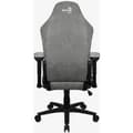 Miniatyrbild 4 av 4: Aerocool Crown AeroSuede Fåtölj (grå/svart)