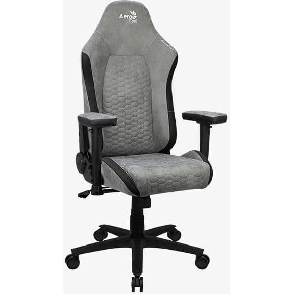 Aerocool Crown AeroSuede Fåtölj (grå/svart)