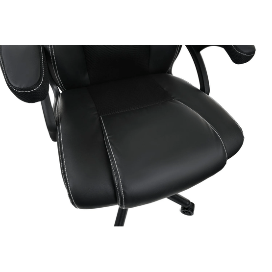 Gaming Stol - Kontorsstol - Racer Pro - Eco Läder - Svart