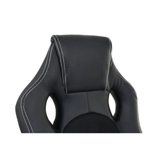 Gaming Stol - Kontorsstol - Racer Pro - Eco Läder - Svart