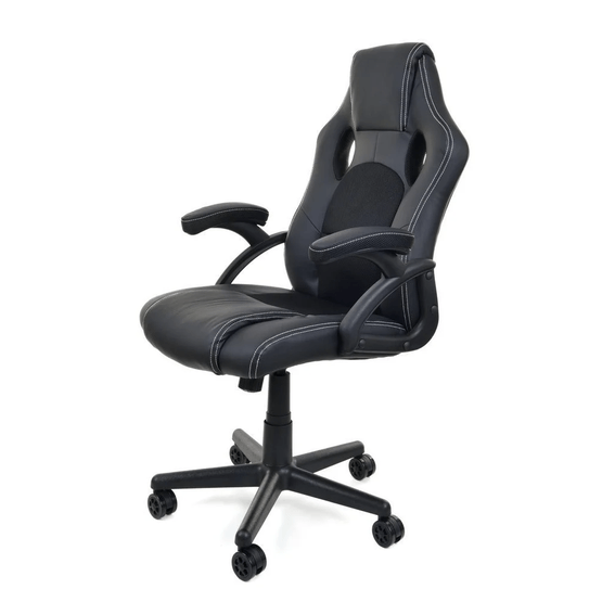 Gaming Stol - Kontorsstol - Racer Pro - Eco Läder - Svart
