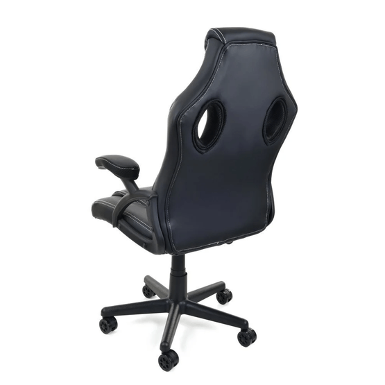 Gaming Stol - Kontorsstol - Racer Pro - Eco Läder - Svart