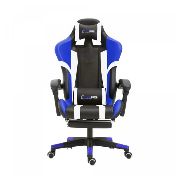 Gamingstol - Kontorsstol med Fotstöd - Stol till Gaming