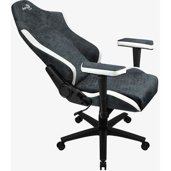 Fåtölj Aerocool Crown AeroSuede (blå/grå)