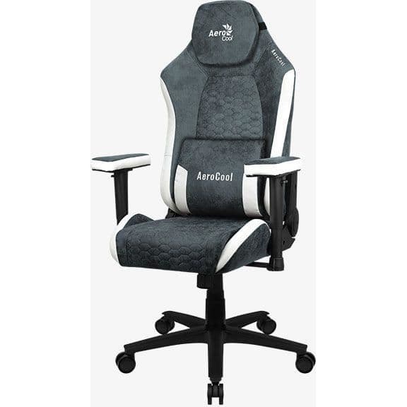 Fåtölj Aerocool Crown AeroSuede (blå/grå)