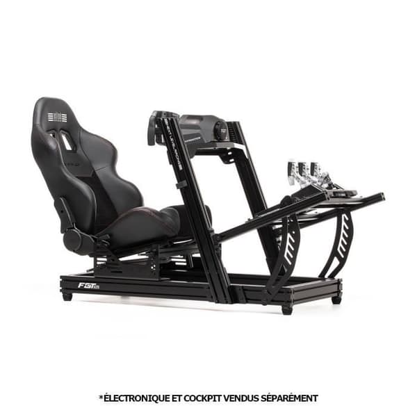 Racingstol - Next Level Racing - ERS2 ELITE - Läderimitation - Justerbar i höjdled - Armstöd ingår