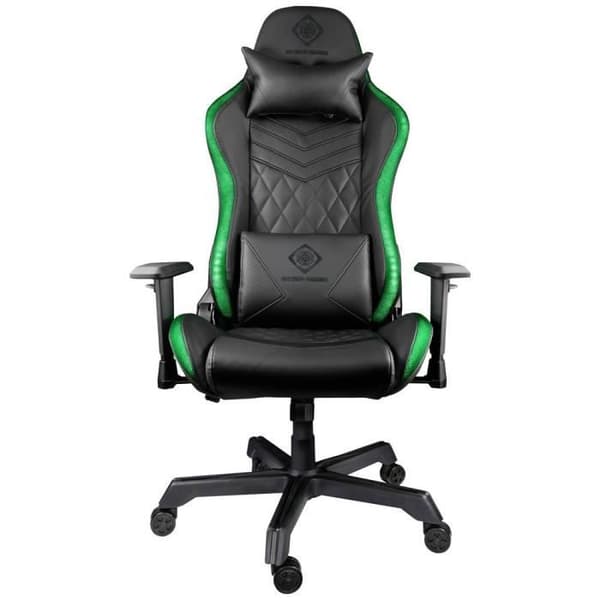 Gamingstol - DELTACO GAMING - GAM-080 - Höjdjusterbar - Armstöd - Syntetiskt läder