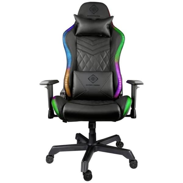Gamingstol - DELTACO GAMING - GAM-080 - Höjdjusterbar - Armstöd - Syntetiskt läder