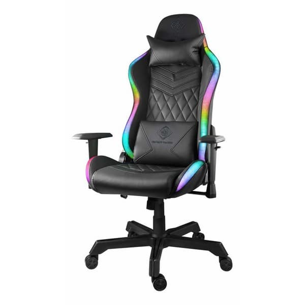 Gamingstol - DELTACO GAMING - GAM-080 - Höjdjusterbar - Armstöd - Syntetiskt läder