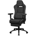 Miniatyrbild 1 av 2: Premium Ergonomic Gaming Stol - AEROCOOL - ROYALASHBK - Benstöd - Aeroweave-teknik - Svart