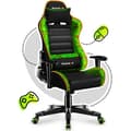 Miniatyrbild 1 av 4: HUZARO Ranger 6.0 Pixel Mesh spelstol Ergonomisk spelfåtölj Höjdjusterbar vridbar, lutande svankstöd
