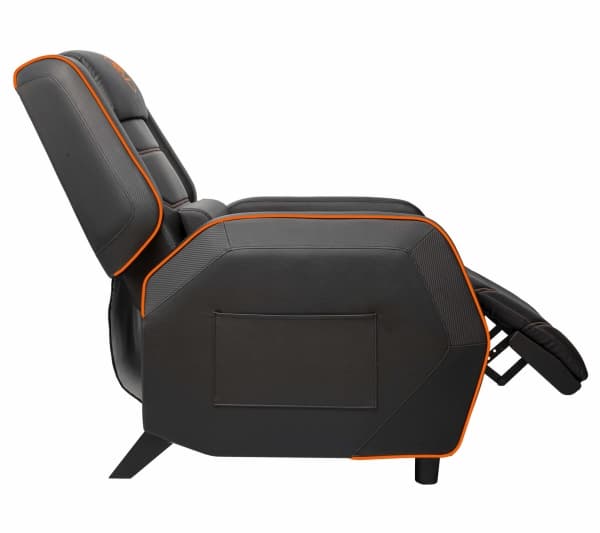 COUGAR Gaming Ranger S, Gaming-stol, 160 kg, Polstret Sete, Universell, Svart/oransje, Sort, Oransje