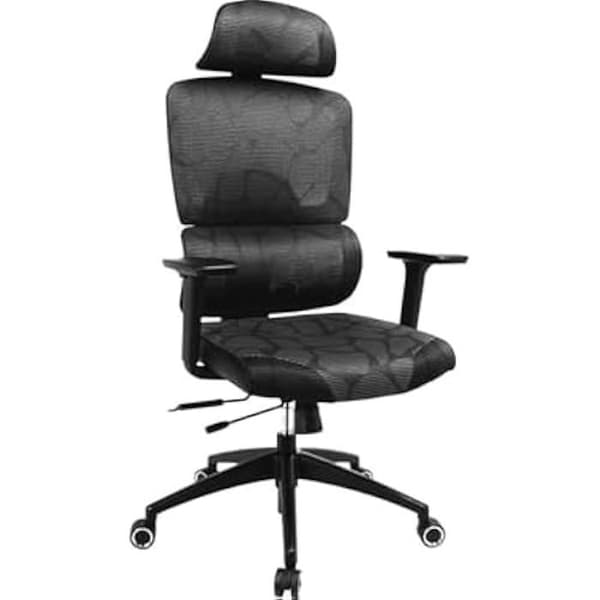 Gamingstol - SANDBERG - ErgoFusion Pro - Svart - Höjdjusterbar - 136 kg max