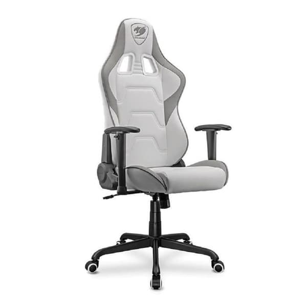 Gamingfåtölj - Cougar Gaming - ARMOR ÉLITE WHITE - Ergonomisk Komfort - PU Läder - Justerbar