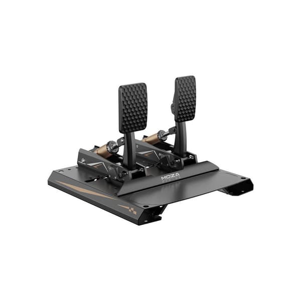 Moza Racing Gas- och bromspedalset med Load Cell-teknik för Xbox och PC
