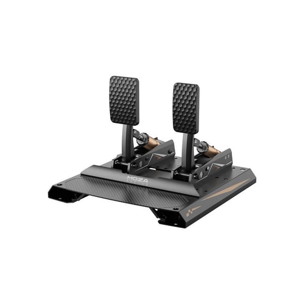 Moza Racing Gas- och bromspedalset med Load Cell-teknik för Xbox och PC