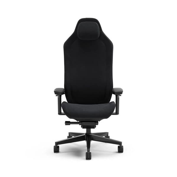 Gamingstol - FRACTAL DESIGN - Refine Alcantara Dark - Lutning av ryggstöd - Alcantara-tyg - Optimal komfort
