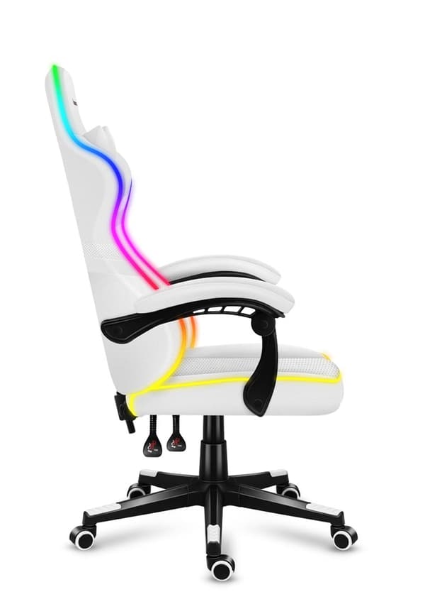 Gamingstol Huzaro Force 4.4 RGB Vit