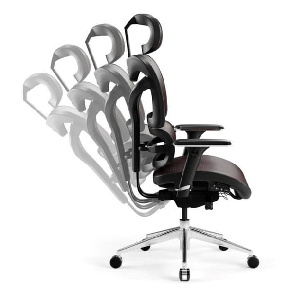 Spelstol Diablo Chairs V-COMMANDER Svart Burgundisk