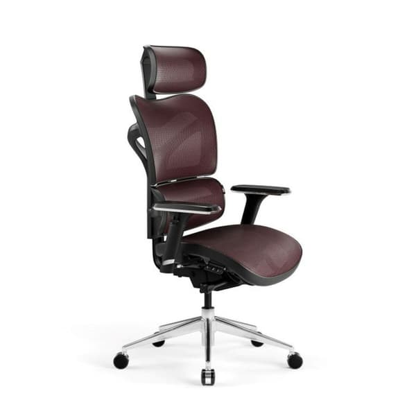 Spelstol Diablo Chairs V-COMMANDER Svart Burgundisk