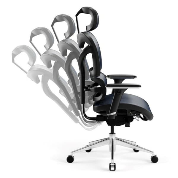 Spelstol Diablo Chairs Diablo V-COMMANDER Blå Svart