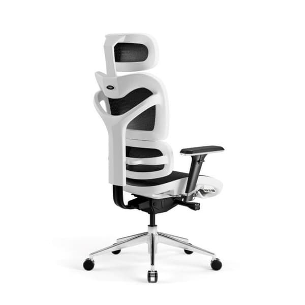 Spelstol Diablo Chairs V-COMMANDER Vit Svart