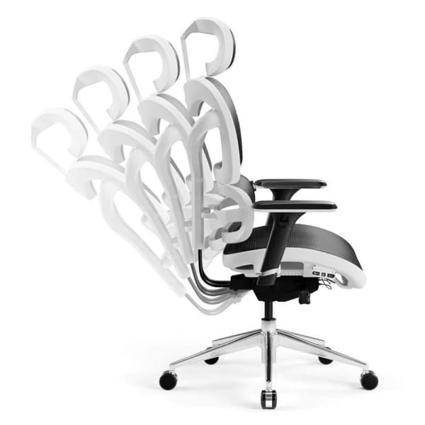 Spelstol Diablo Chairs V-COMMANDER Vit Svart