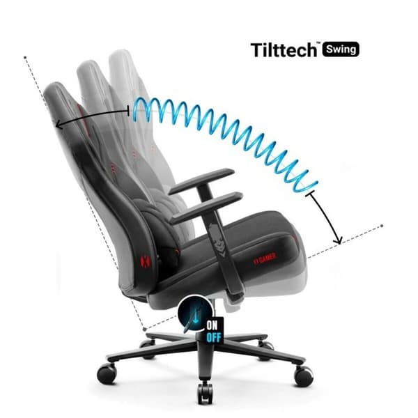 Spelstol Diablo Chairs Diablo X-GAMER 2.0 Normal Svart