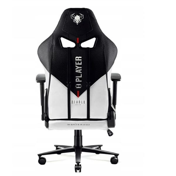 Spelstol Diablo Chairs DiabloX-PLAYER 2.0 Vit Svart