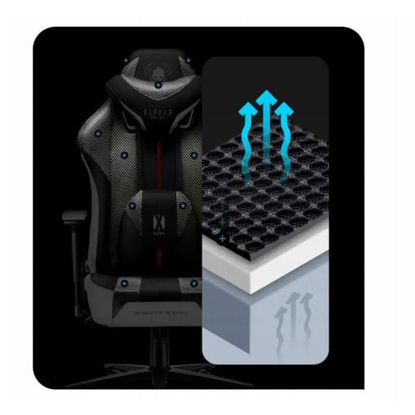 Spelstol Diablo Chairs DiabloX-PLAYER 2.0 Vit Svart