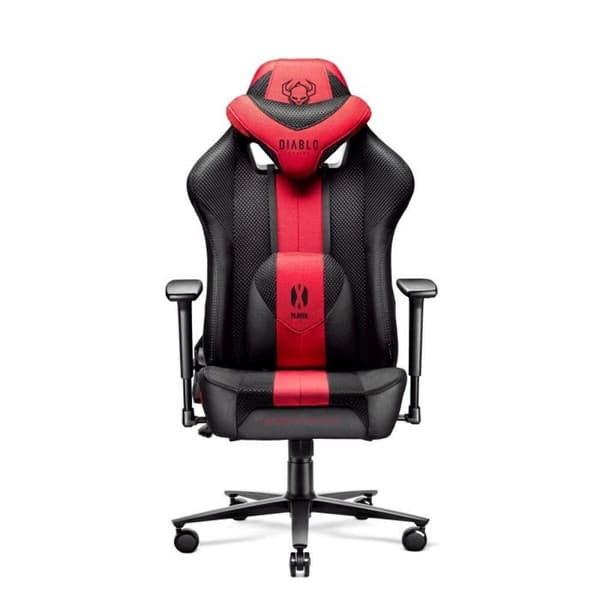 Gaming-stol Diablo Chairs Diablo X-PLAYER 2.0 Sort Rød