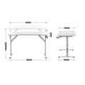Miniatyrbild 5 av 10: Skrivbord Gaming Huzaro HZ-Hero 2.6 White Vit