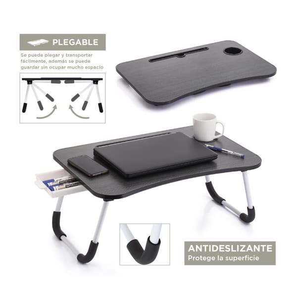 Laptopbord Confortime 60 x 40 x 26 cm 6 enheder